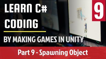 9. How to spawn objects in Unity - (creating bullets in our space shooter game)