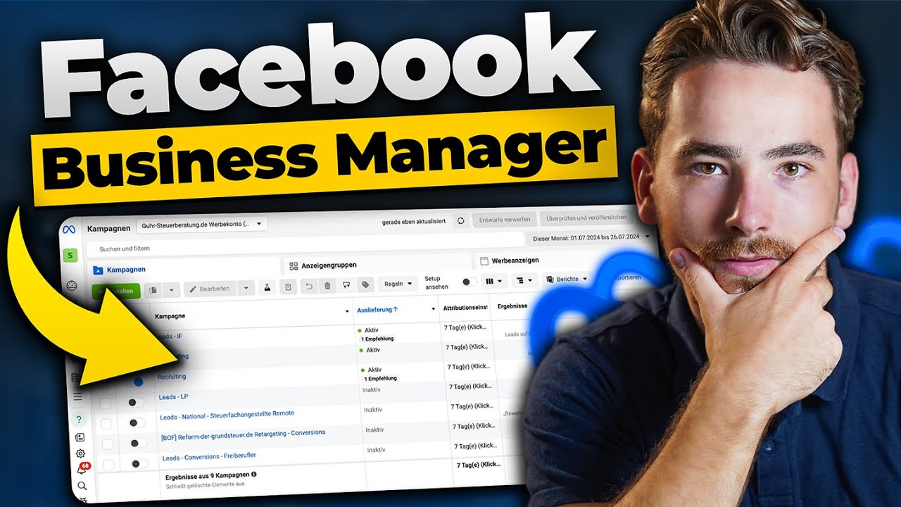 Facebook Business Manager erstellen & einrichten (Tutorial 2025)