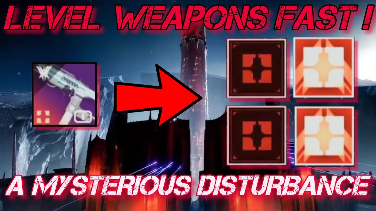 LEVEL CRAFTED WEAPONS FAST DEEPSIGHT RESONANCE FARM A Mysterious 