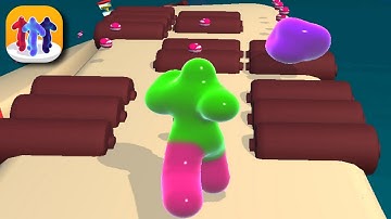 Blob Runner 3D All Levels Walkthrough Gameplay IOS Android New Game|EFEFRFR