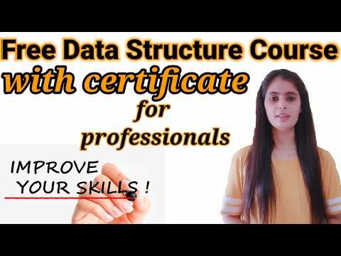 Free data strucutre course with Certificate / Algorithms and Software Engineering For Professionals