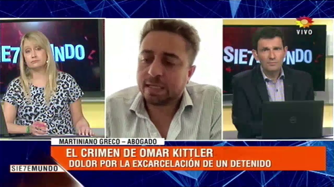 Dr Grecco por excarcelación de lenci caso Omar kittler