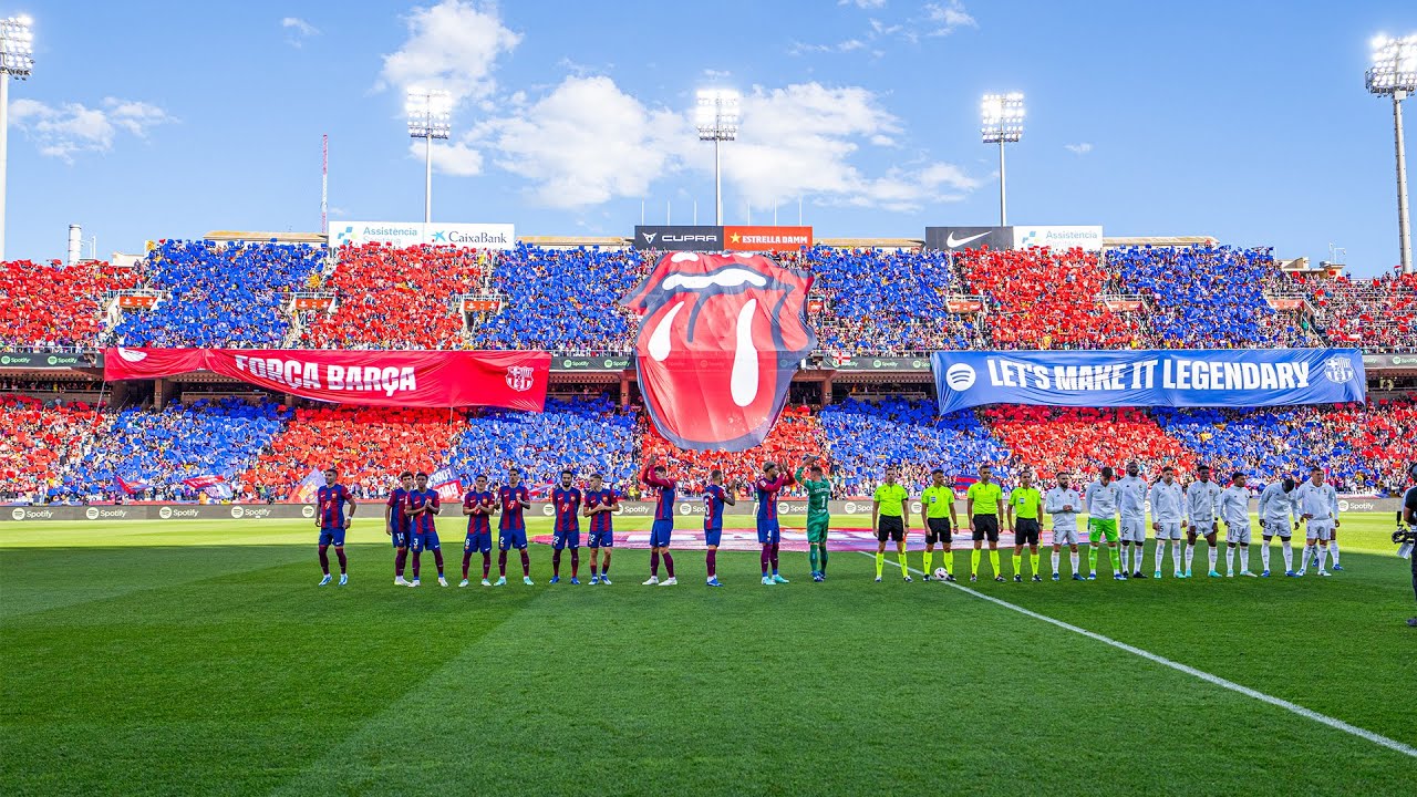 GOOSEBUMPS! BARÇA ANTHEM sung A capella before EL CLÁSICO 🔵🔴