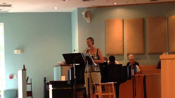 "Wash Me Clean" ~ Performed by Angela Melton, UUCF...
