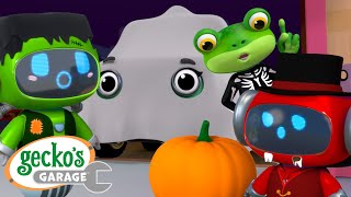 Mechanical Monster Clean Up | Halloween | Gecko's Garage | Trucks For Children | Cartoons For Kids