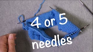 Knitting in the Round with DoublePointed Needles // Technique Tuesday