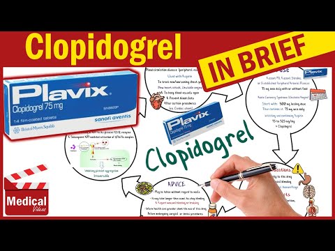 Vídeo: Plavix: Instrucciones De Uso, Precio, Análogos, Tabletas De 75 Mg Y 300 Mg