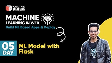 Machine Learning in Web Build ML Based Apps | ML Model with Flask | Mohit Uniyal
