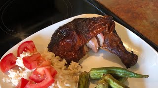 How to Hang Chicken on a Weber Smokey Mountain and Richs River Dirt Rub Review
Today Im hanging chicken on the WSM with the Gateway hanging kit.
Ive seen videos on barrel cooker chicken, the ribs were honestly that much better so I definitely wanted to do chicken.
Also special surprise package shows up at the last minute, literally.
I have no affiliation with anyone but bugged Michael from Heaven Made Products all week once I heard he was gonna sell this.
Go support Richs River Dirt and Richs channel. He seems like a great guy and knows his rubs and BBQ.
Link to his channel, he also do competition videos too:
https://www.youtube.com/channel/UCOCsOAHfHHB2KEdM2vCH7MQ
Link to Heaven Made Products where you can get his spices and more:
http://www.heavenmadeproducts.com
This is the only one Ive tried, but its great. The rest Ill try later, but I also like making my own too.
I also made okra and homemade vegetable broth rice, both with Cajun seasoning from Big Lews BBQ video.
#picklesbbq
Disclaimer:
If you dont like okra you might like it this way, if not theres no hope for you.
I had a tiny cameraman for a second but the rest was by myself. He thought I was goofy.
I have no microphone again since my phone died and this one has no normal jack.
I late night snack on leftovers or ice cream. Most often both. How to Hang Chicken on a Weber Smokey Mountain and Richs River Dirt Rub Review