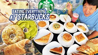 Eating ENTIRE HOT FOOD MENU at Starbucks in Singapore