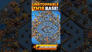 TH18 Best Base For RANKED MODE/WAR 🔥 Clashofclans 2026 #coc #clashwithbs #clashofclans