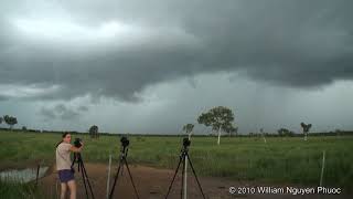 Close clear-air lightning bolt! - Darwin Australia
