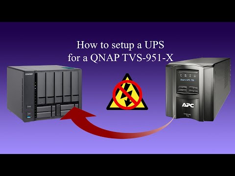 How to setup QNAP NAS with a APC Smart UPS