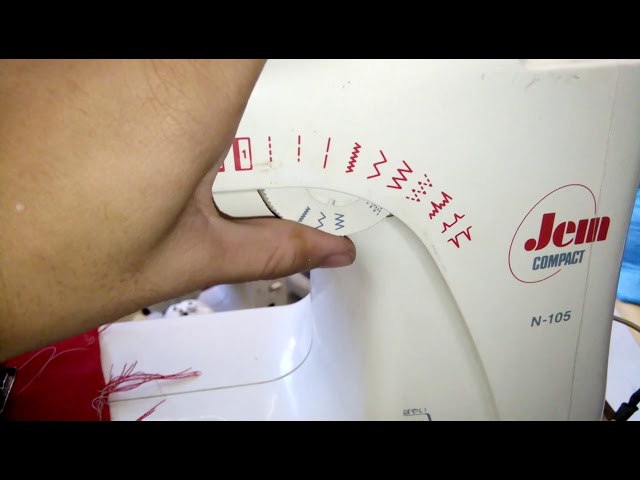 jem n 105 sewing demo - YouTube