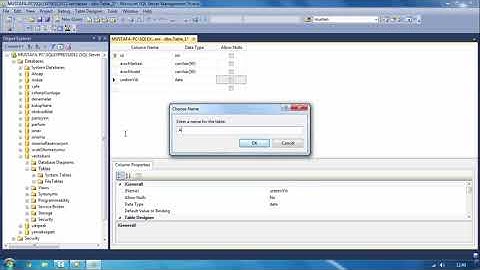 C# VeriTabanı İşlemleri | Ders - 2 Tablo Oluşturma Ve Sorgu Yazma