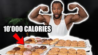 50 KRISPY KREME CHALLANGE | Insane cheat meal!