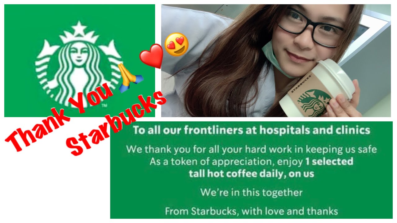Free Coffee For HEALTH CARE FRONT LINERS STARBUCKS, Jeddah, Saudi