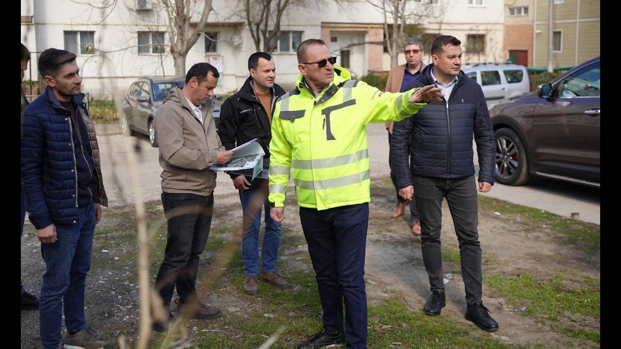 Primarul Marius Dulce pe teren pentru prioritizarea investițiilor din municipiul Călărași