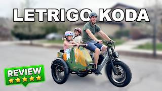 Kids React To The Letrigo Koda Passenger Bike!