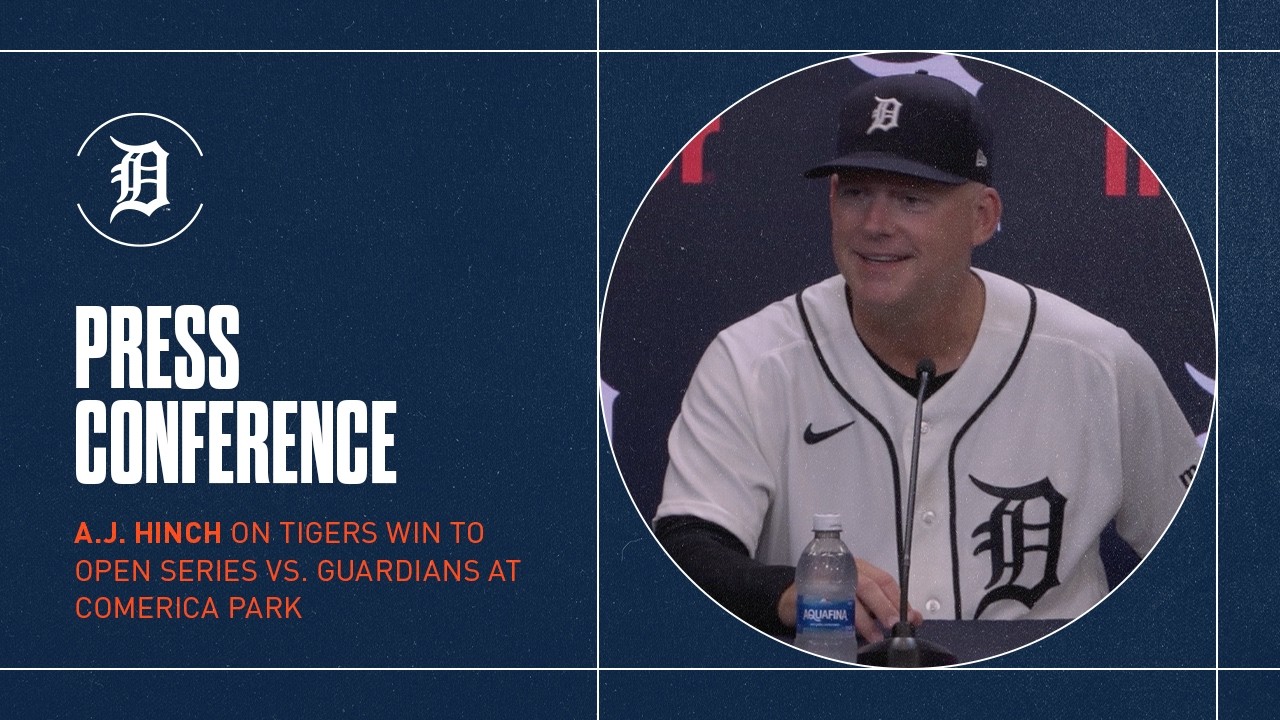 A.J. Hinch on Tigers Pulling Off Win vs. Guardians in Series Opener | 8/11/26