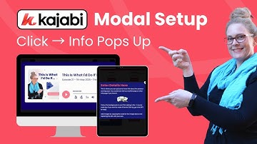 Kajabi Modals Tutorial: How To Use The New Modal Feature To Add Pop-Up Boxes To Kajabi Pages