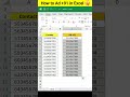 Stop Typing Manually ❌ Add Country Code in Seconds | Excel Hack