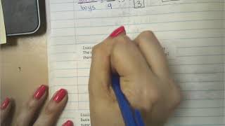 8.1 Video Notes Examples 5-7