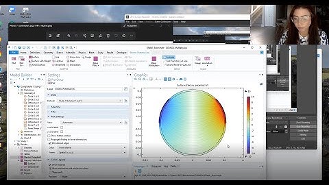 Electric Field In Sphere with Surface Electrodes COMSOL Tutorial