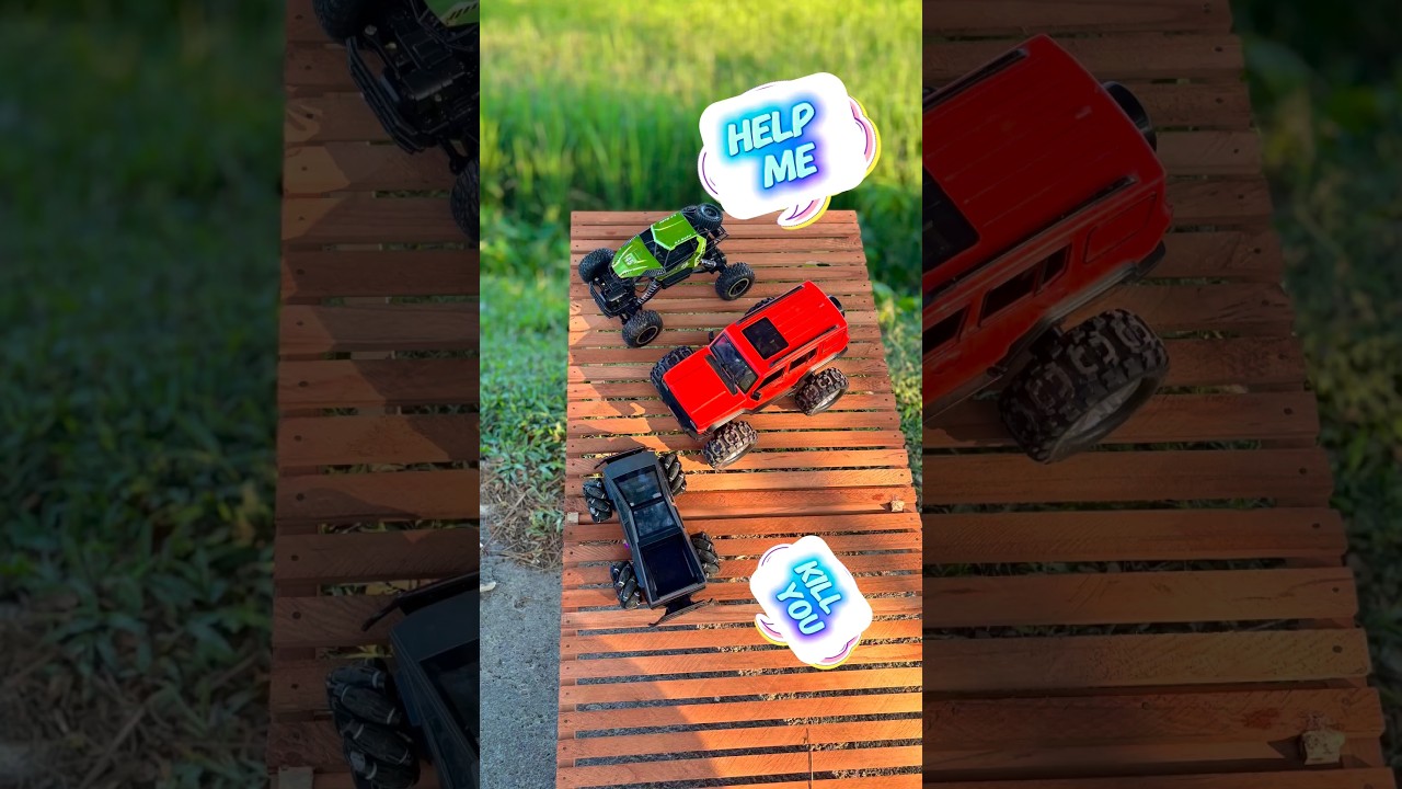 Битва за восхождение на холм на радиоуправляемых автомобилях — кто победит в испытании? 😱