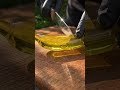 🍌 Cutting a Crystal Glass Banana 🔪💎 | Satisfying Macro ASMR #shorts #hyperrealistic