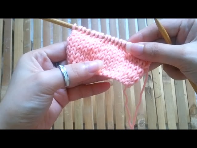 Hướng Dẫn Đan Len Cơ Bản] - Đan Mũi Lên - Knit - Youtube