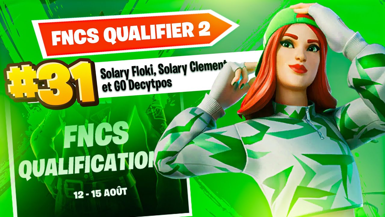 FLOKI | 🔥 On se QUALIFIE en DEMIE-FINALE des FNCS w/ SOLARY CLEMENT & GO Decyptos