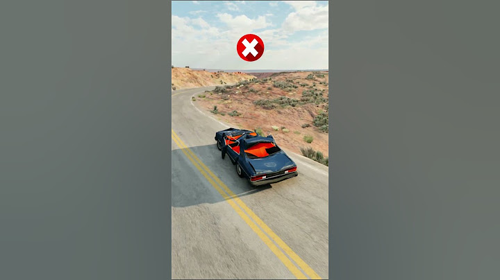 Qual carro dos seguidores freia após saltar a ponte? #beamng #beamngdrive #cars #foryou #gaming