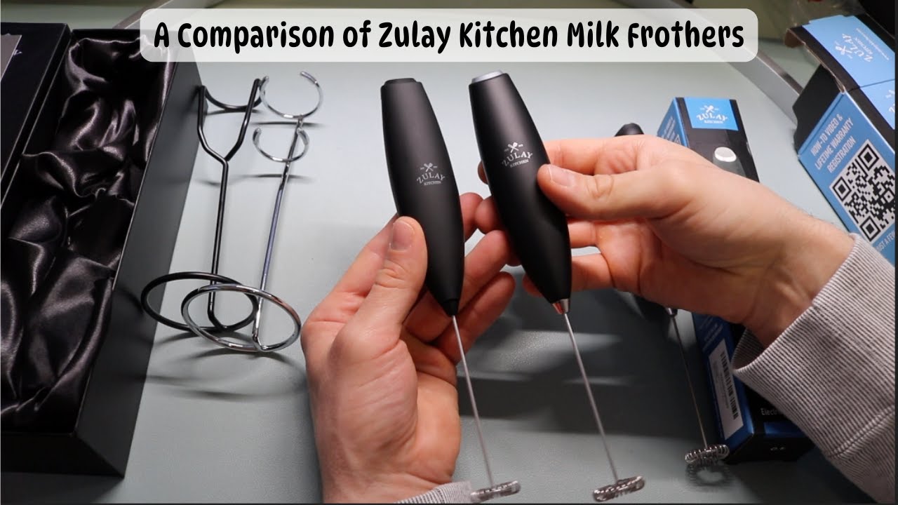 Zulay Kitchen | Milk Frothers | Comparison - YouTube