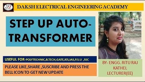 STEP UP AUTO TRANSFORMER