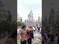 Magic Kingdom - busy view toward Cinderella Castle