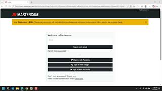 Mastercam Support request