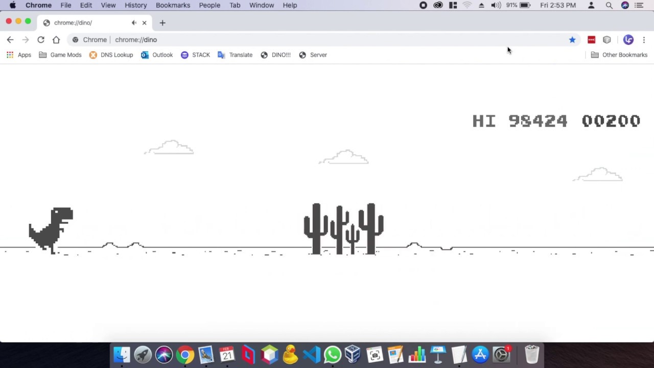 How To Play The Google Chrome Dinosaur Game, Because This Easter Egg Is The  Perfect Distraction When Your Internet Isn't Working