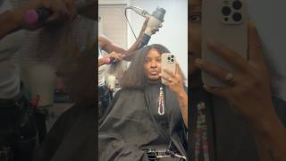 Natural Hair Appointment | Come with my to get a trim!
