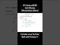 AP Calculus Unit 3 Review | Chain, Implicit &amp; Inverse Derivatives