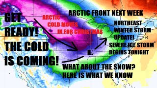 Get ready! Arctic blast to unleash on the country. Will there be any Winter weather chances?