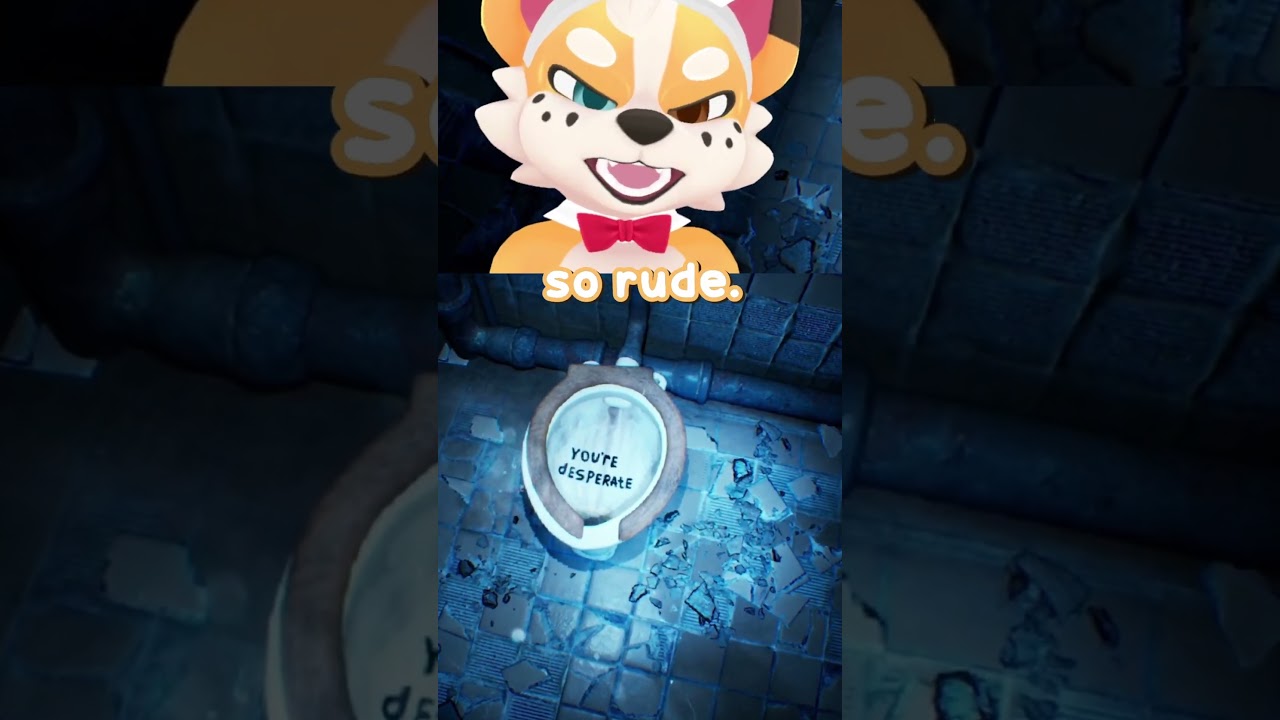 I GOT CALLED OUT BY A TOILET! 😭 #shorts