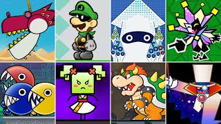 Super Paper Mario  All Bosses (No Damage)