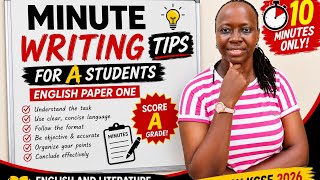 Functional Writing:How to write Minutes  Ace KCSE #kcserevision 