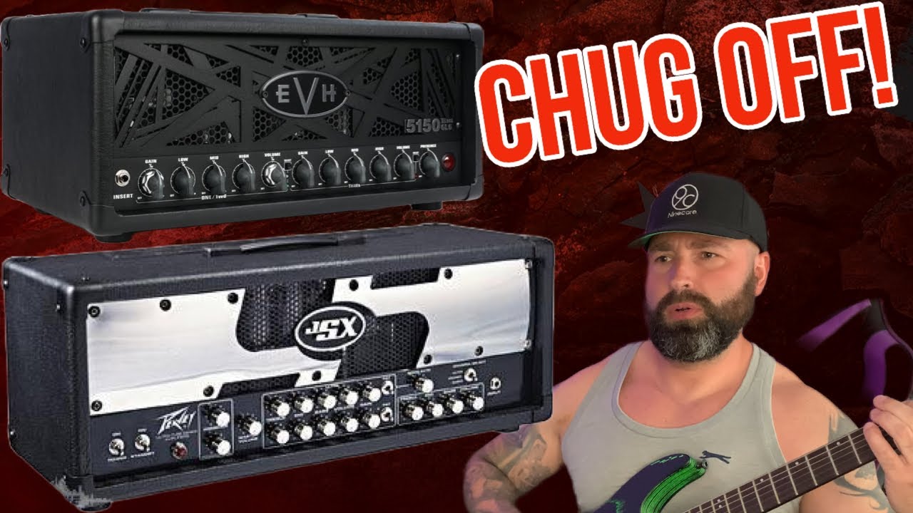 EVH 5150III 50S STEALTH & PEAVEY JSX COMPARISON