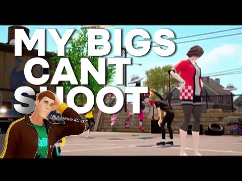 MY BIGS CANT SHOOT - 3on3 Freestyle Gameplay