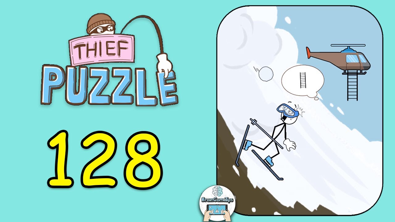Thief Puzzle: to pass a level - Level 128 Answer