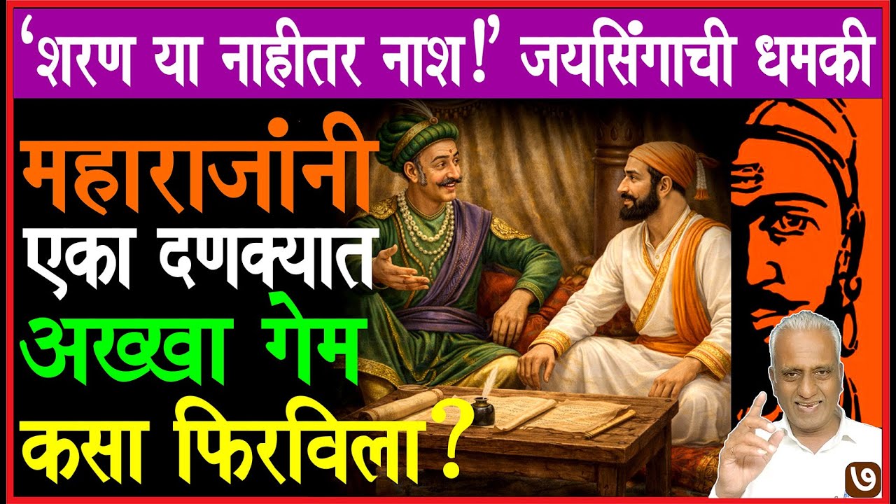 जयसिंगाचा उंट पहाडावरून उतरवला! राजांचा हुकमी वार! जयसिंग तहाला तयार!