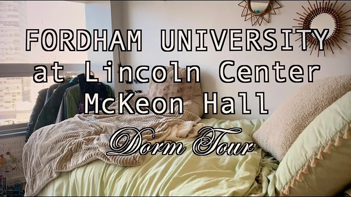 Fordham University at Lincoln Center McKeon Dorm Tour