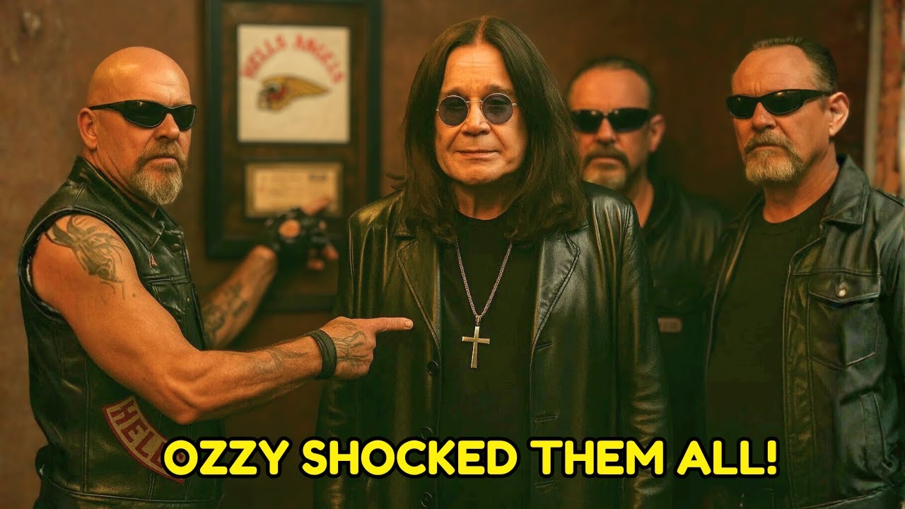 Bikers Thought He Was Just Another Old Man — Then Realized It Was Ozzy Osbourne...